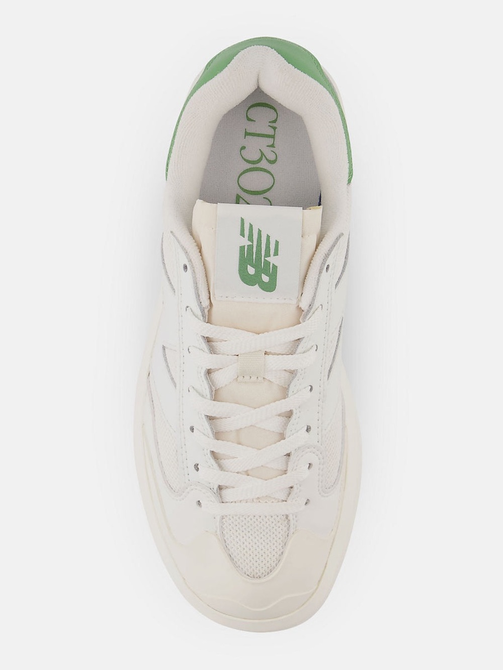 New Balance CT302 | White/Green Platform Sneakers | Men’s Size: 8